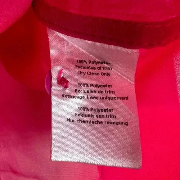 Rachel Antonoff Hot Pink Top Pajama Blouse women’s Small - Picture 7 of 9